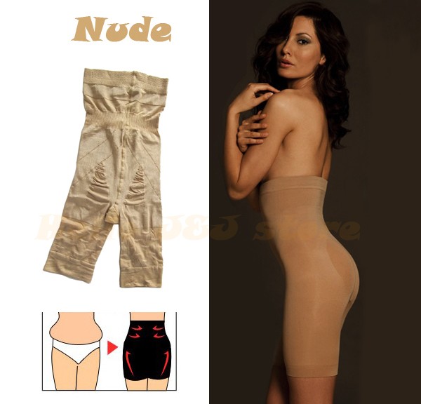 Womens Body Shaping Undergarment Magic Slim N Lift Slimming Shaper Tummy Control Girdle Pants