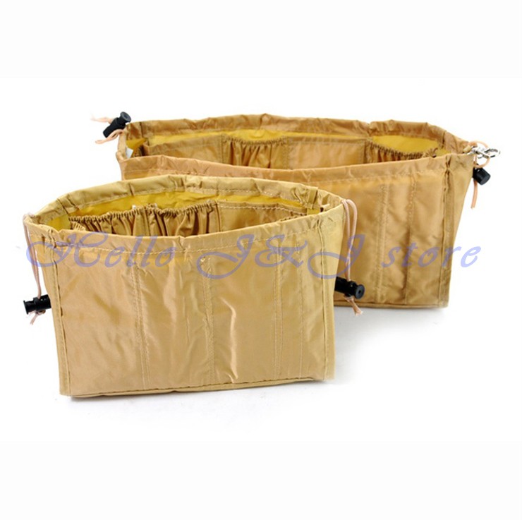 Set Of 2 Kangaroo Keeper Purse Handbag Multi Bag Organizer Reg+Large Black/Tan | eBay