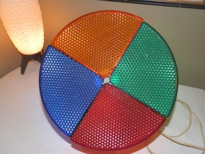 vtg mell rotating color wheel christmas light for aluminum vtg mell rotating color wheel christmas light for aluminum