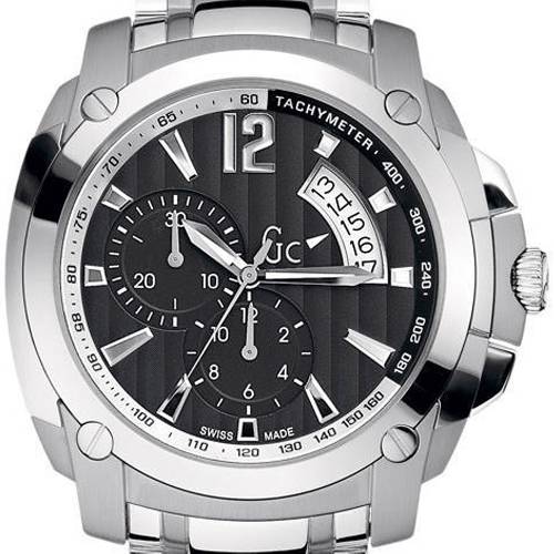 GUESS COLLECTION GC X78002G2S SWISS MADE TACHYMETER CHRONO MEN'S WATCH