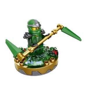 Ninjago Lego 9574 on Lego Ninjago Lloyd Zx 9574 Brand New Green Ninja Miinfigure Spinner