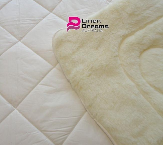 AUS MADE LUXURY WOOL UNDERLAY/ UNDERBLANKETQUEEN eBay