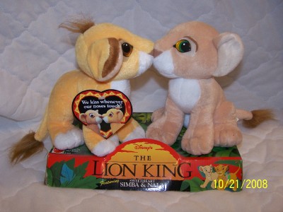 the lion king kissing simba and nala