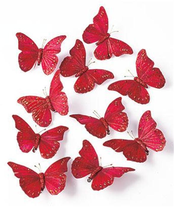 christmas holiday tree wreath butterfly clip ornaments in christmas holiday tree wreath butterfly clip ornaments in
