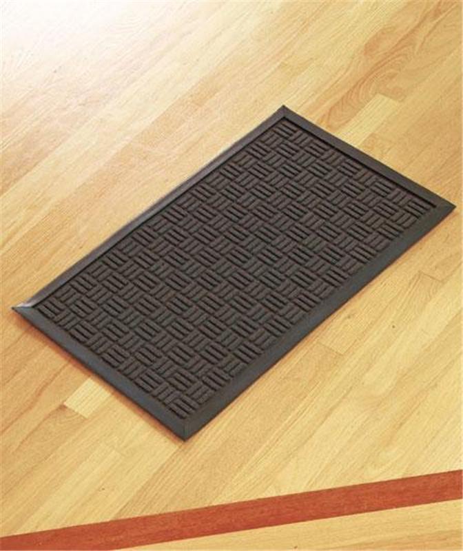 INDOOR/OUTDOOR UTILITY MAT RIBBED DESIGN RUBBER BACKING3 COLORS eBay