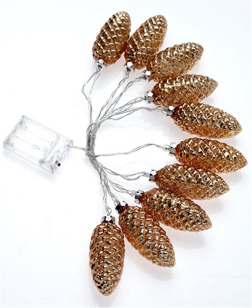 10 led light mercury glass pine cone battery operated 10 led light mercury glass pine cone battery operated