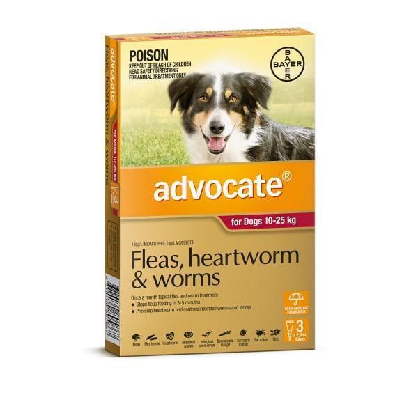 Advocate Flea AND Worm Heartworm Treatment FOR Dogs ALL Sizes Including Single eBay