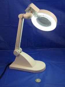 illuminated magnifying magnifier hobby lamp desktop crafts glass beauty light
