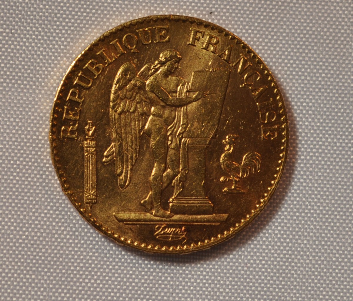 1895 France Lucky Angel - 20 Franc Gold Coin | eBay