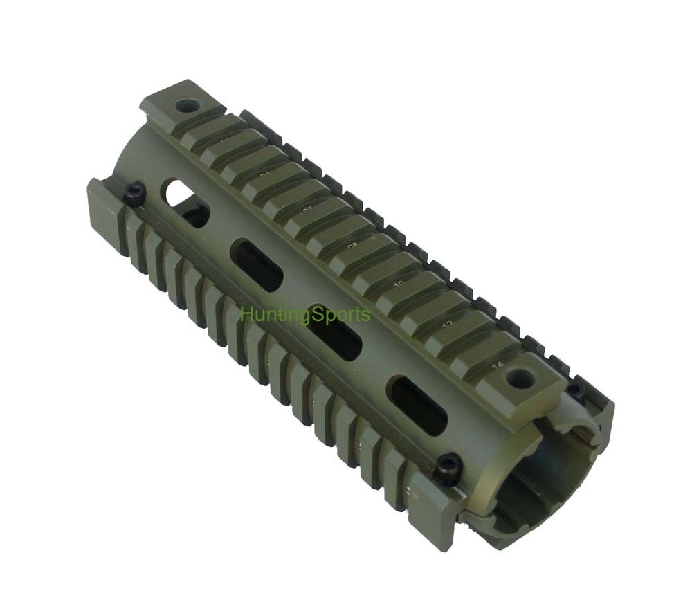 Install quad rail handguards carbine ramsexi