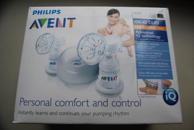 Lansinoh Storage Bags on Philips Avent Isis Iq Duo Twin Electronic Breast Pump Plus Extras