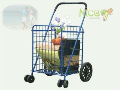 Grocery Carts Folding on Grocery Shopping Folding Cart Swivel Moving Wheels New   Ebay