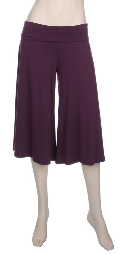 wide leg capri yoga pants plus size