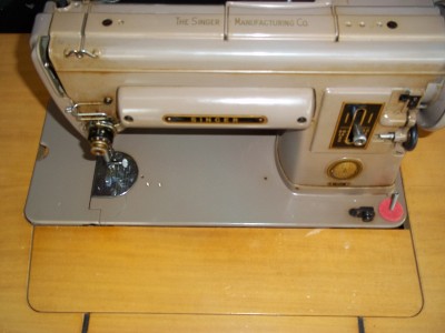 1950 S Singer Sewing Machine 301 W Fold In Cabinet On Popscreen
