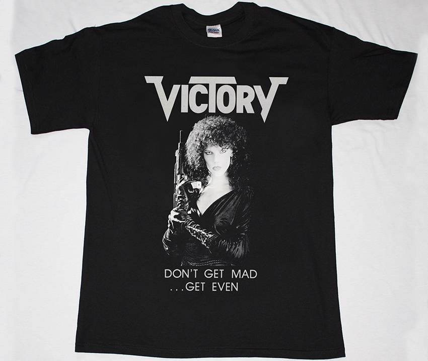 VICTORY DONT GET MAD GET EVEN86 SINNER HEAVY METAL BAND NEW BLACK T SHIRT victory-dont-get-mad-get-even86-sinner-heavy-metal-band-new-black-t-shirt
