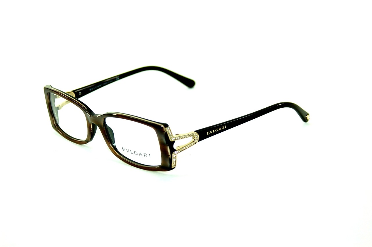 Bvlgari Eyewear Reading Glasses BV 4049B 5169 Brown NEW ...