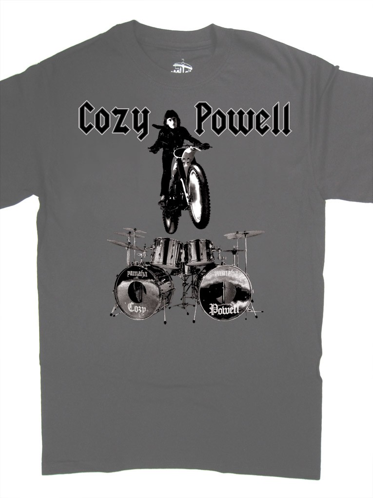 cozy powell t shirt