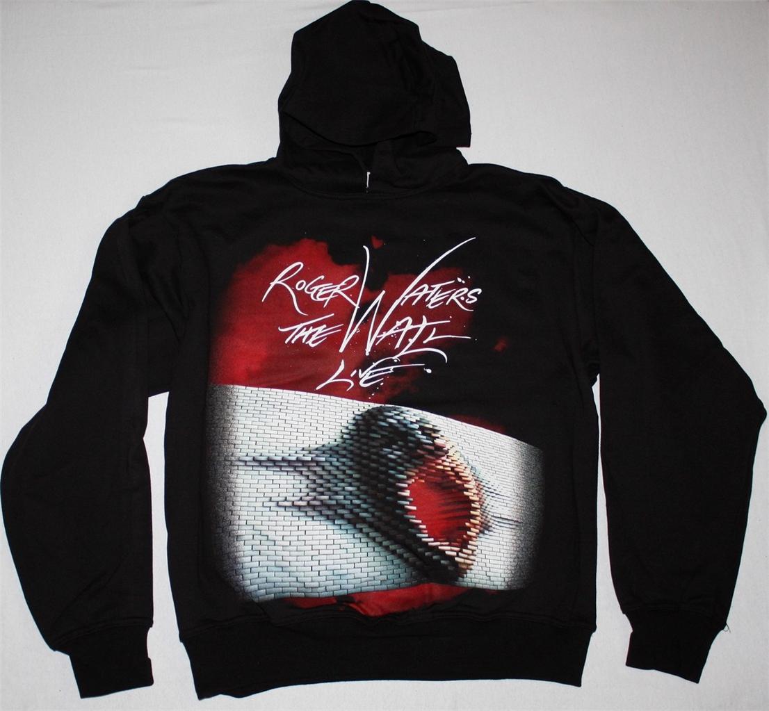 ROGER WATERS THE WALL PINK FLOYD PROGRESSIVE SXXL HOODIE NEW BLACK