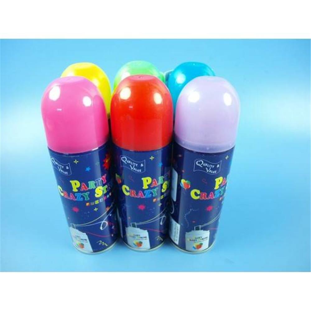 SEARCH AND BUY THIS PRODUCT 250ml Party String Silly String - Crazy String - 6 Colours