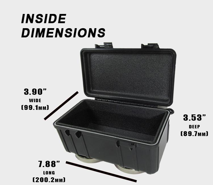 STASH BOX HIDDEN SAFE UNDER CAR SECRET CASE DIVERSION HIDE