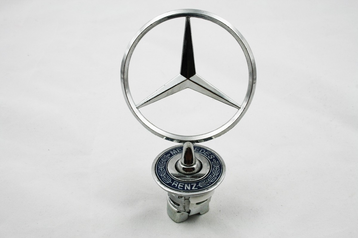 Mercedes benz bonnet star emblem badge #1