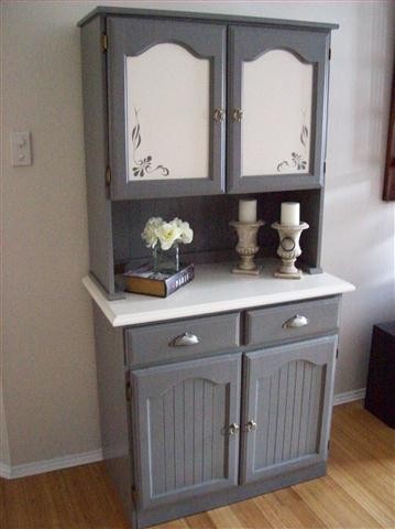 Lovely farmhouse, shabby chic style buffet and hutch, kitchen dresser | eBay