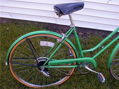 schwinn suburban vintage green