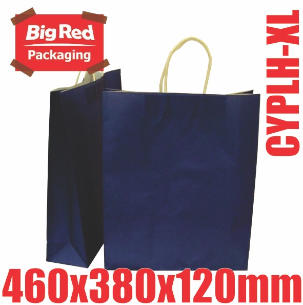 Details about 125 Blue Kraft Paper Gift Shopping Bags Twist Rope ... Details about 125 Blue Kraft Paper Gift Shopping Bags Twist Rope ...