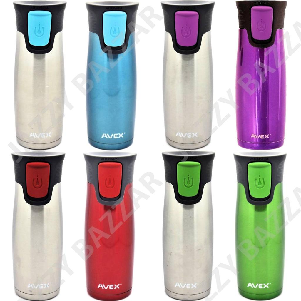 2 Contigo Avex Coffee Travel Mug Combo Autoseal Insulated Thermal Steel