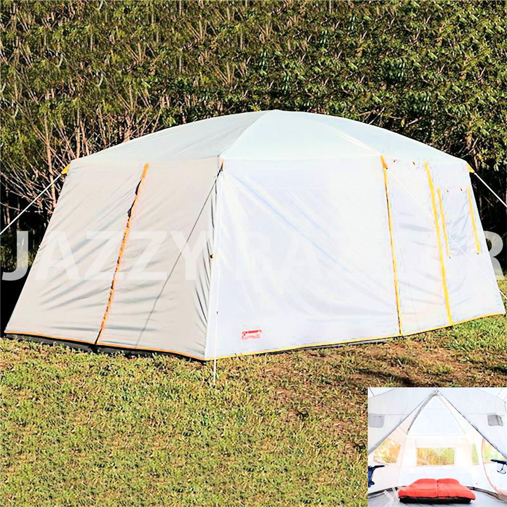 4 Person Tent Coleman WeatherMaster 10 Person Hinged Door