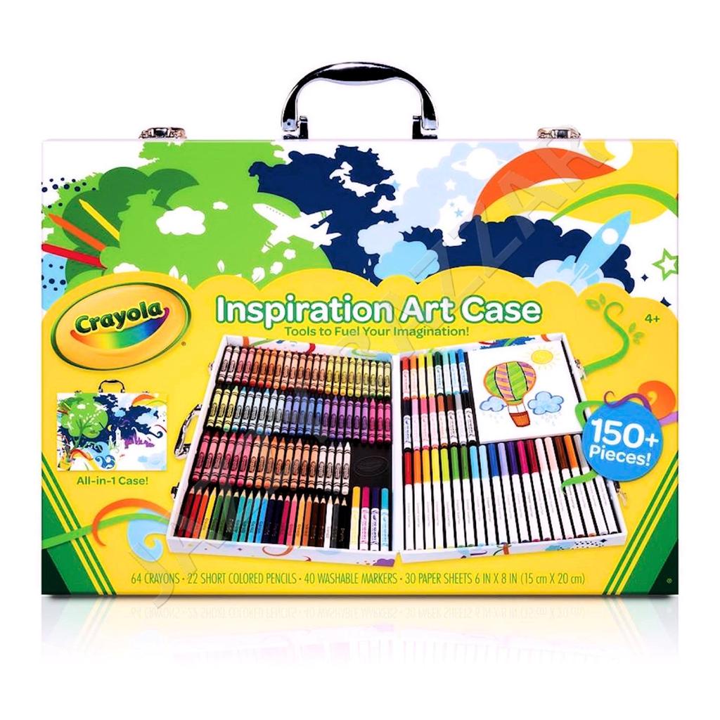 Crayola Doodle Magic Color Mat Pack 4 Markers+Fairy Stencil Sheet Wipe