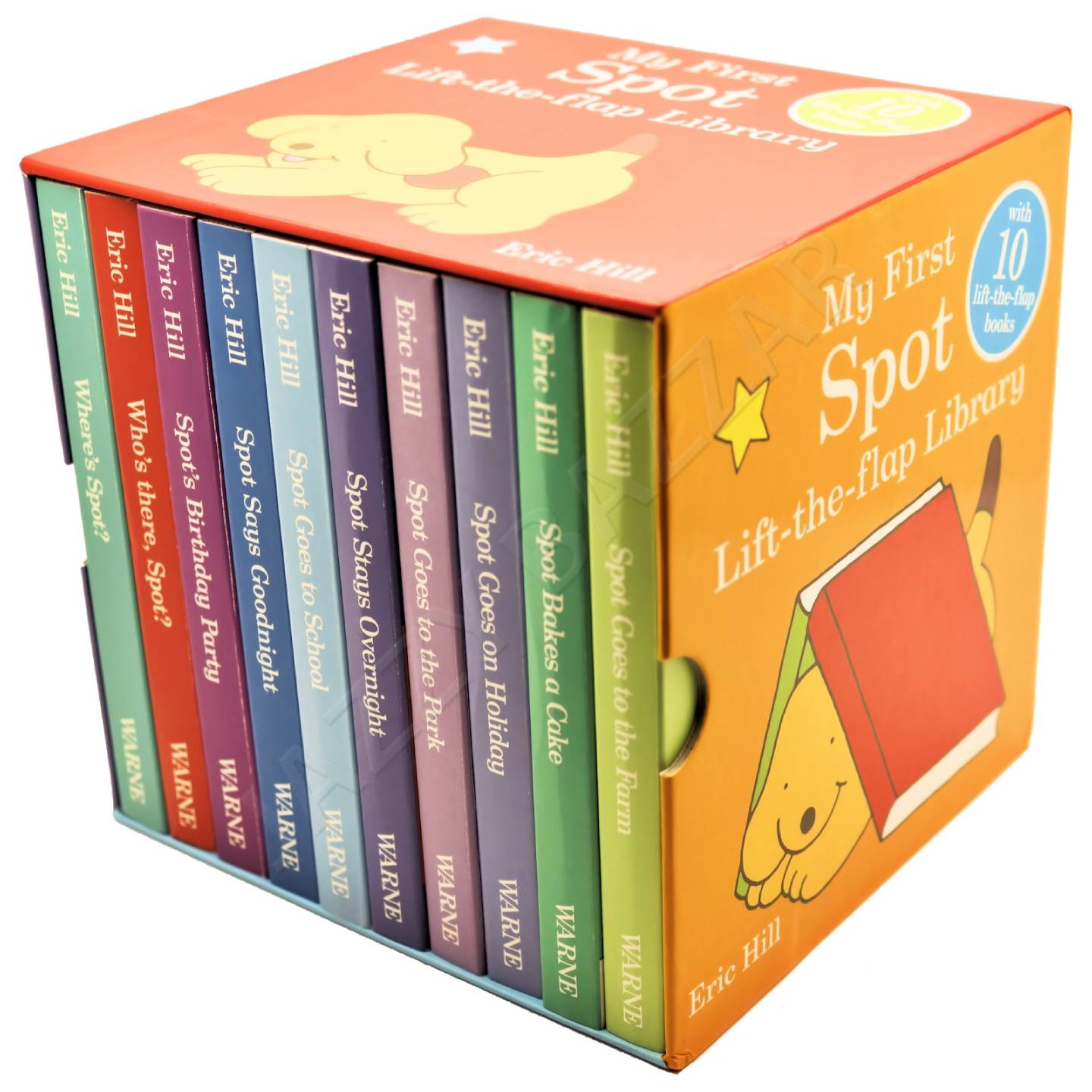 My First SPOT Lift the Flap Library 10 Board Books Set Collection Eric