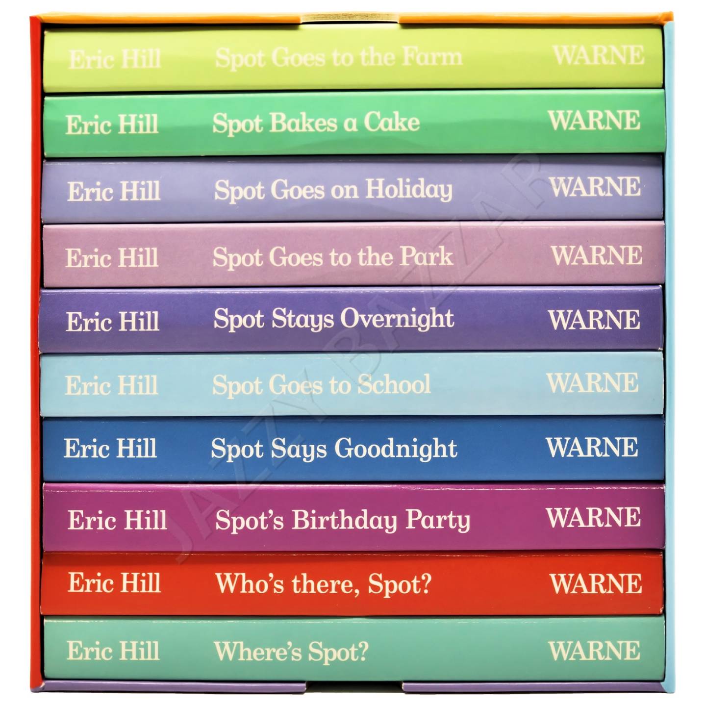 My First SPOT Lift the Flap Library 10 Board Books Set Collection Eric