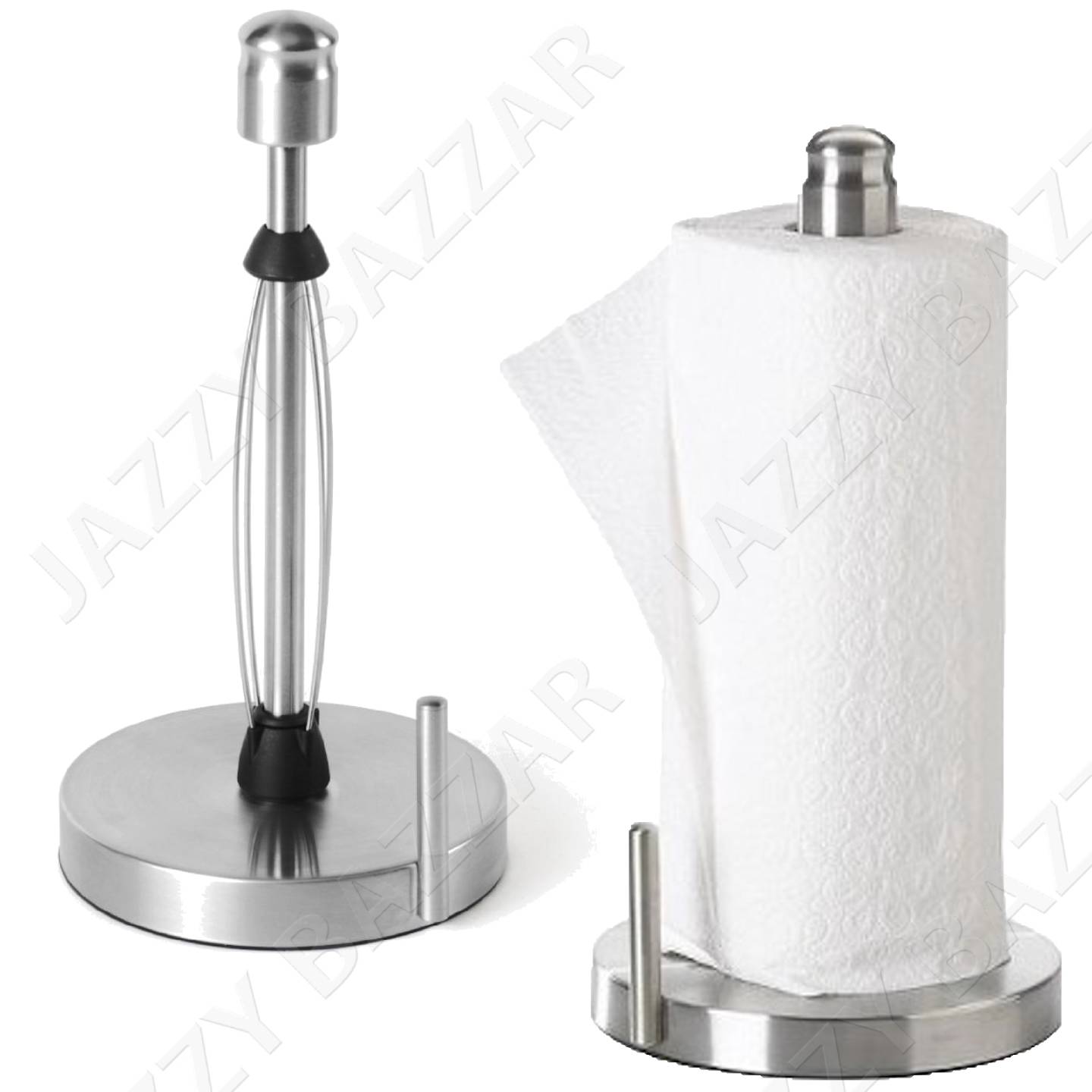 Kamenstein Perfect Tear Kitchen Paper Towel Holder Stainless Steel