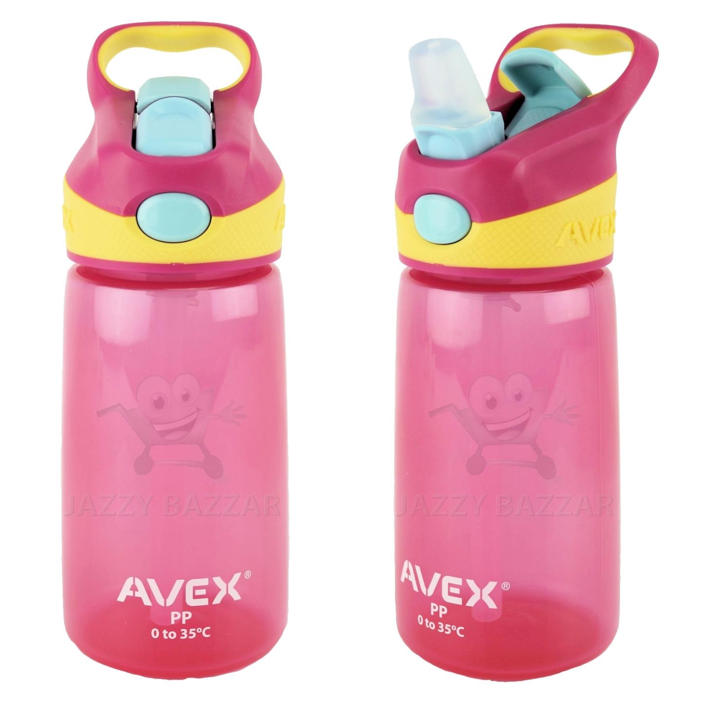 1 AVEX Kids Drink water Bottle Avex Contigo Autospout Leak Proof