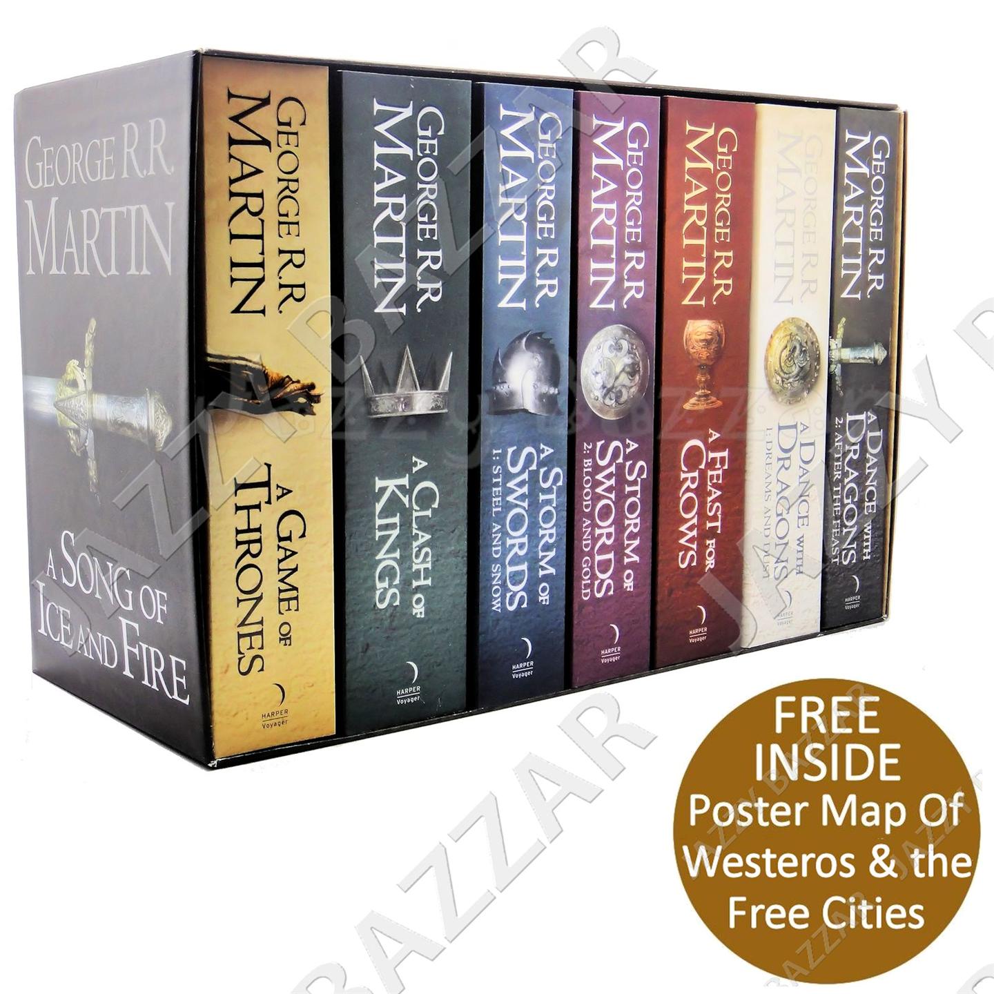 game of thrones book set review