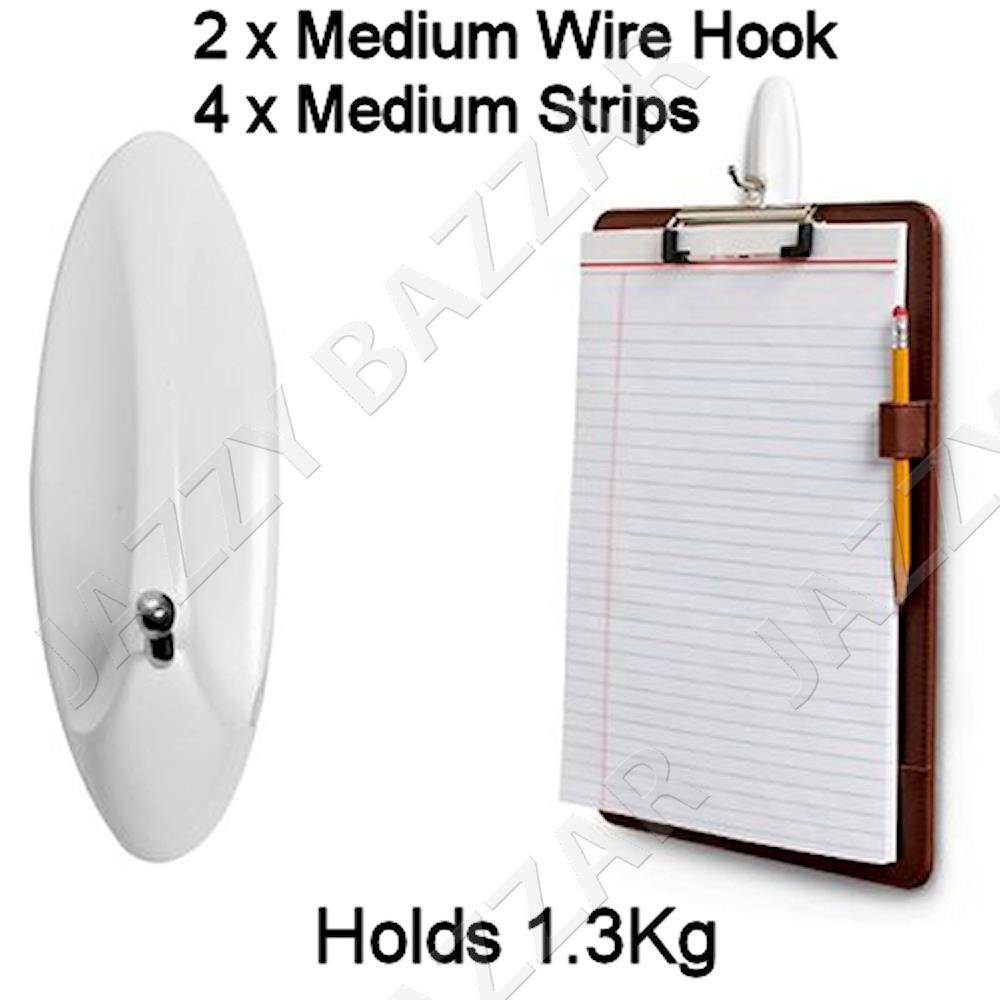 3M Command Hooks 18 Utility Adhesive Removable Plastic Wall Hooks Picture Coat eBay