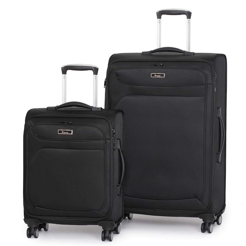 2Pc IT Luggage LUXLite Premium Trolley Case Suitcase Travel Cabin Bag
