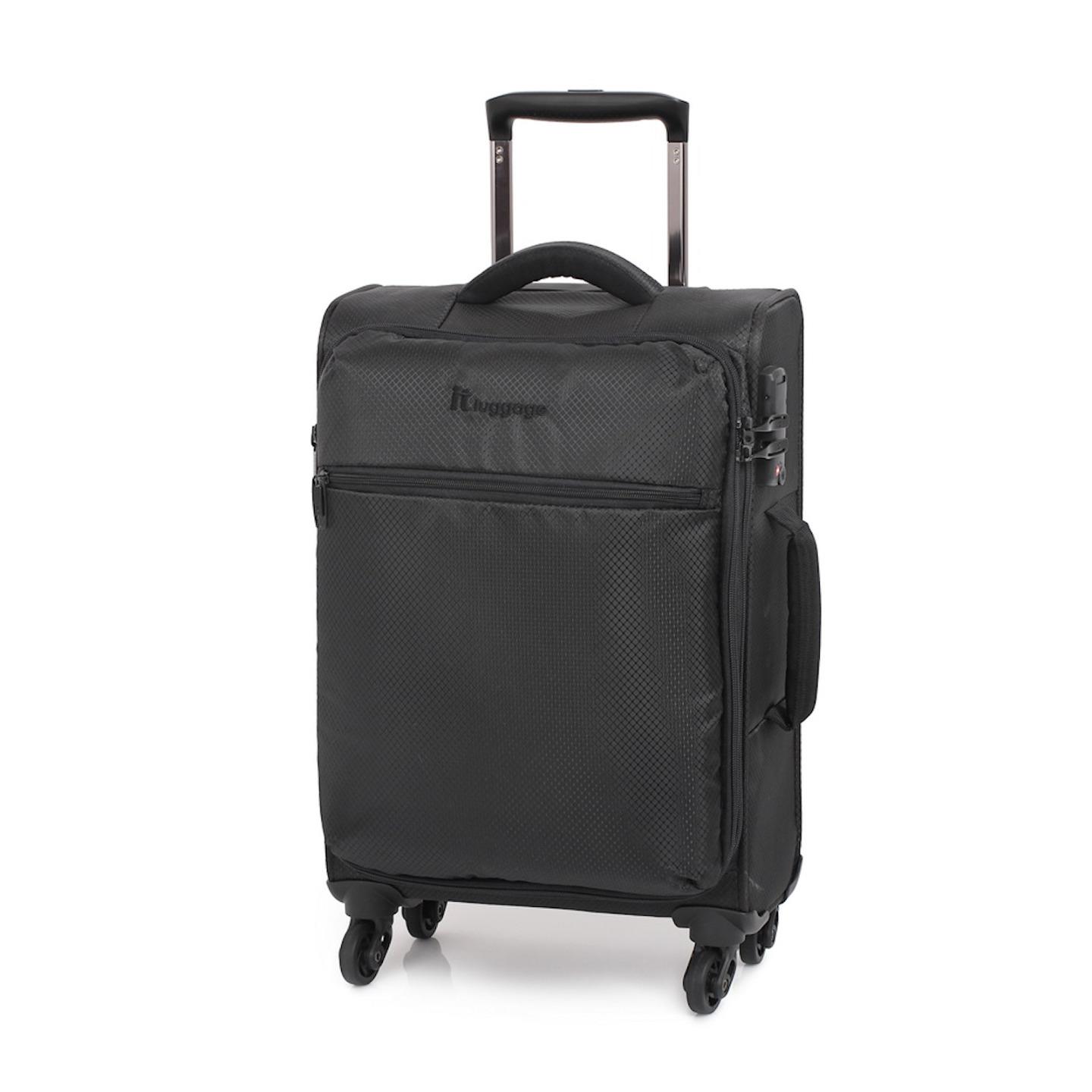 luggage with attached bag