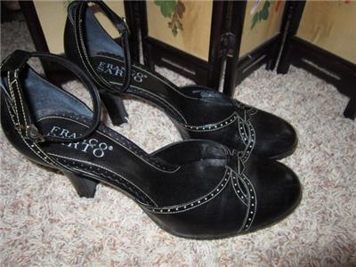 Mary Jane Wedding Shoes on Franco Sarto Black Leather Mary Jane Shoes Sz 9 5m Nice     Sleek And