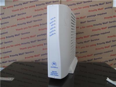 Motorola Cable on Motorola Surfboard Sb4200 Cable Modem Sb 4200 Ebay