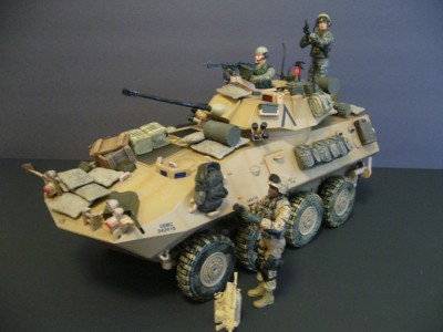 BBI Elite Force 1:18 LAV Light Armored Vehicle w/extras | eBay