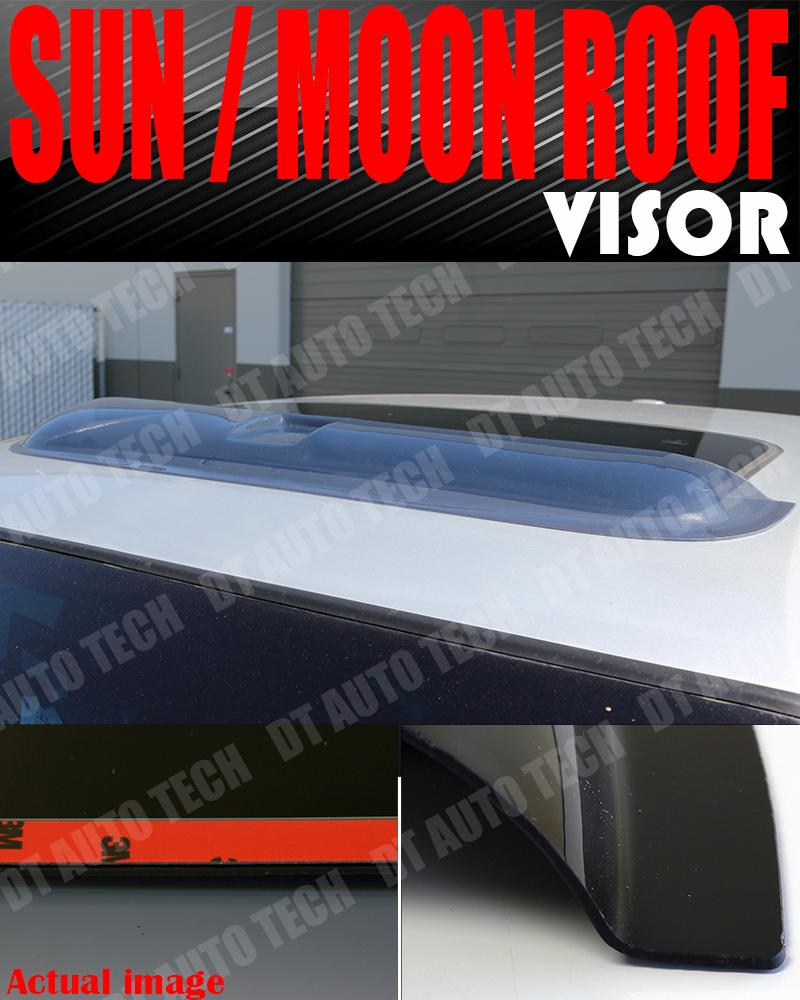 35.5" Universal Deflector Sunroof Sun Moon Roof Visor Vent Wind Rain