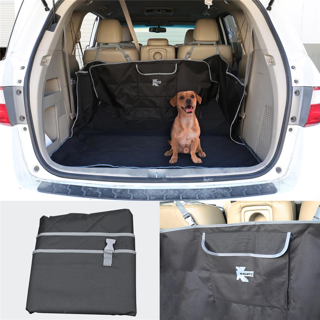Waterproof Pet Dog Cat Quilted Trunk Cover Van SUV Cargo Rear Travel