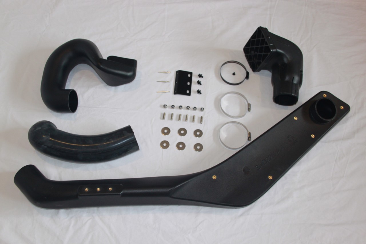 Nissan navara d22 dual battery snorkel #8