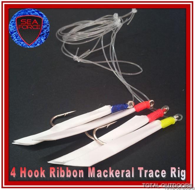 sea fishing rigs Mackeral feathers cod, pollack, wrasse Sea Rig 8 types