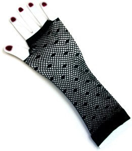 Black Mesh Fishnet Fingerless Gloves Costume 80's Goth | eBay Black Mesh Fishnet Fingerless Gloves Costume 80's Goth | eBay