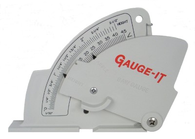 gauge saw table blade delta fence height grizzly craftsman angle