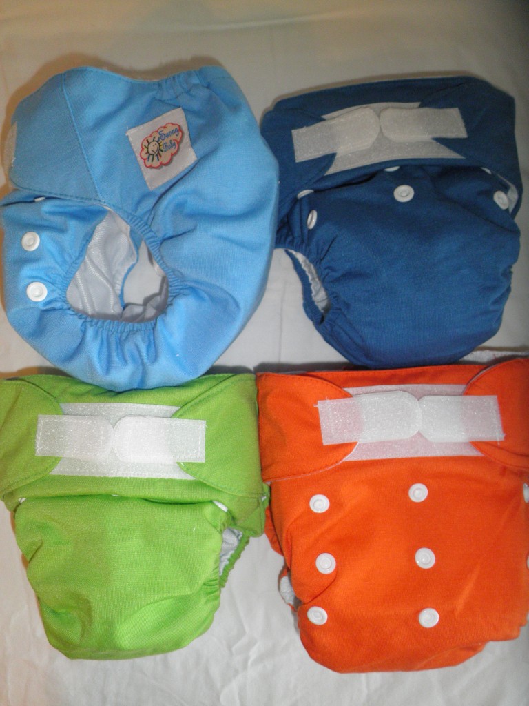 Sunny Baby Adjustable Cloth Diapers Pocket Velcro Closure Durable Cute