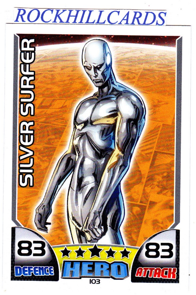 TOPPS HERO ATTAX MARVEL UNIVERSE- PICK YOUR OWN HERO BASE CARD-#86-118 - Picture 13 of 22